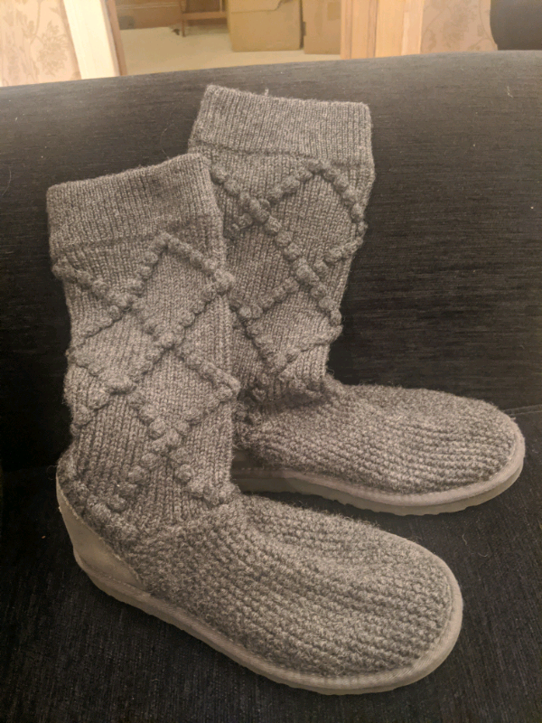 cable knit ugg boots